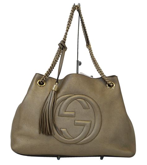 gucci soho handbag tote|authentic Gucci tote bags.